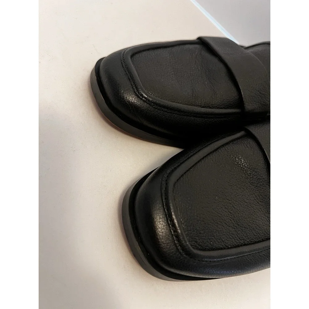 VIONIC Men's Size 11 Shoes Loafers Slip Ons SELLAH II Black EU 42 Leather